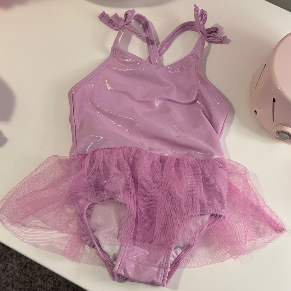 Cat & Jack Pink Kids Swim One Piece